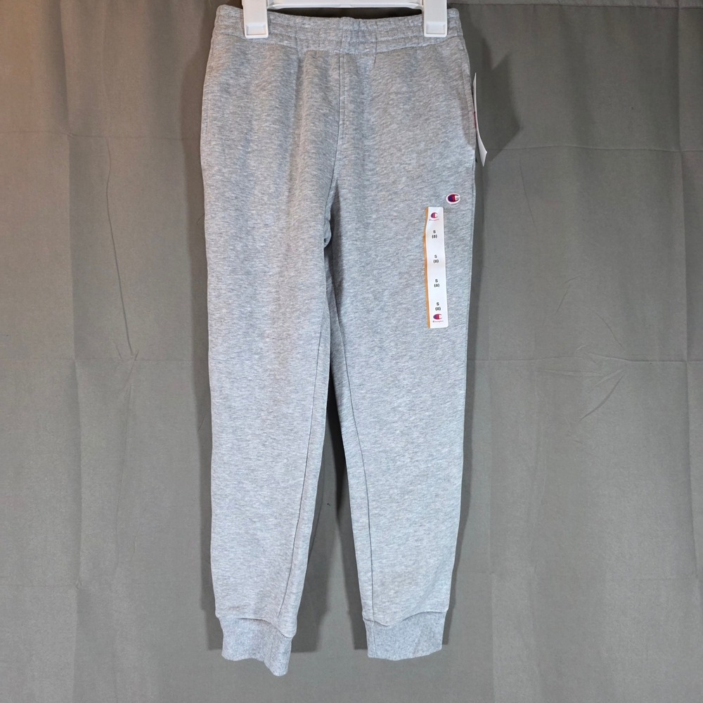 Champion Kids Signature Fleece Jogger Heather Grey C935KB7001-GYH-S Size S 8